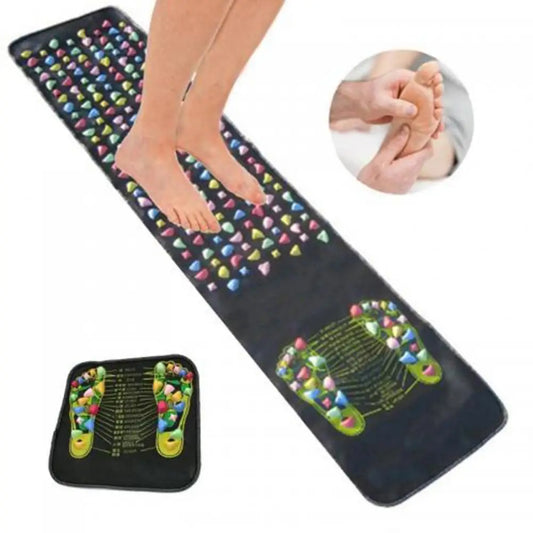Foldable Acupressure Foot Massage Mat – Anti-Slip Reflexology Pad