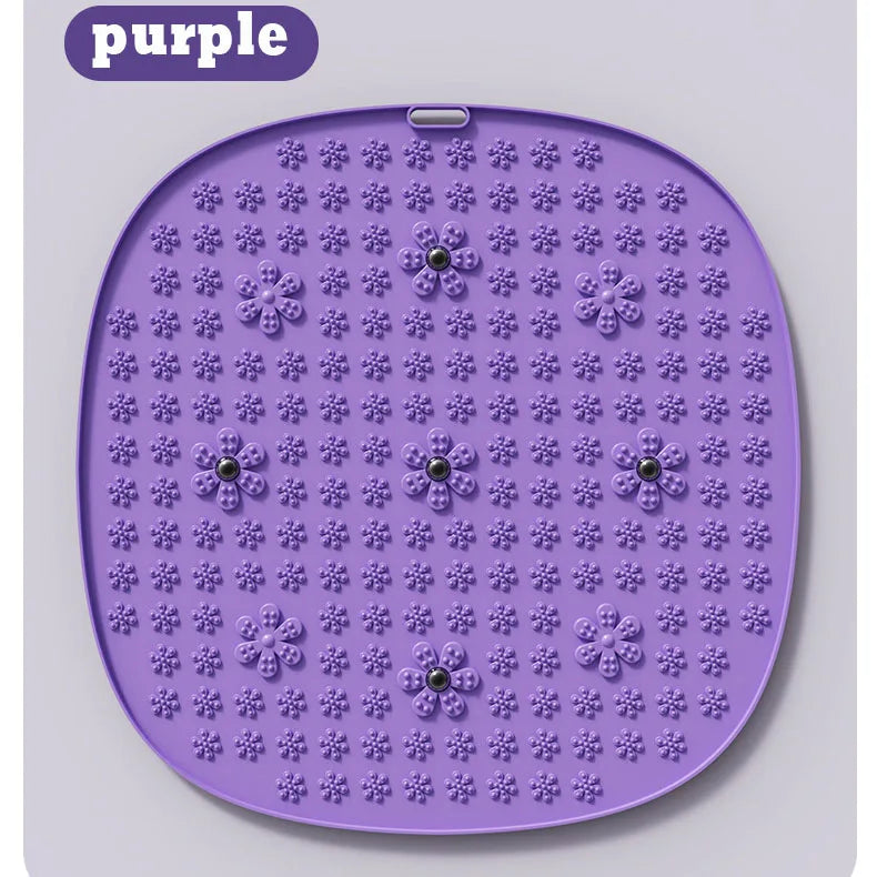 TPE Foot Massage Pad 55×55cm – Raised Bumps, Non-Electric Massage Board