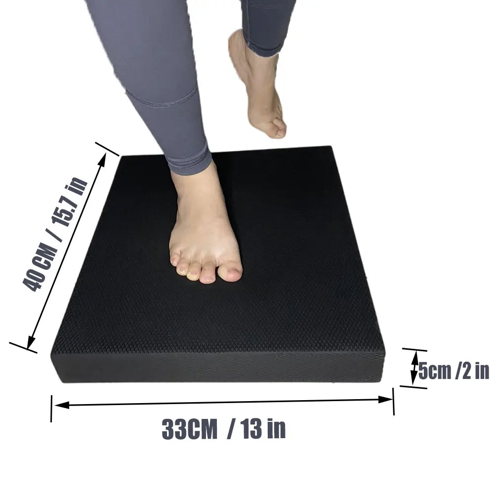 Non-Slip Balance Pad (TPE Foam) – Yoga, Pilates & Stability Training Cushion