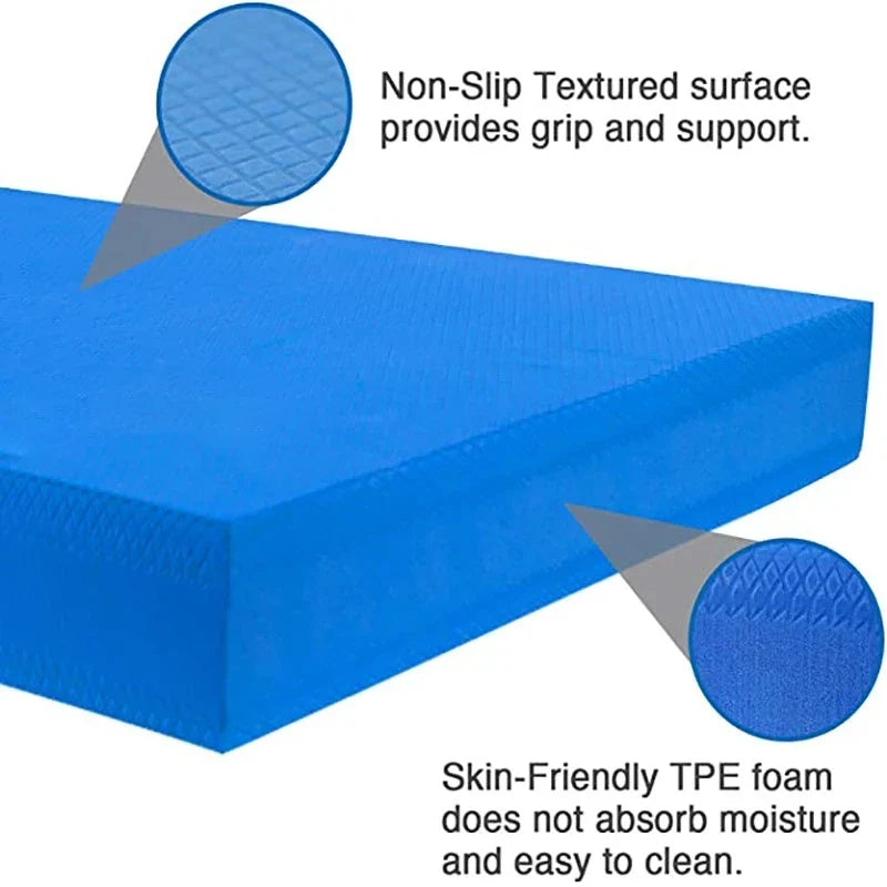 Non-Slip Balance Pad (TPE Foam) – Yoga, Pilates & Stability Training Cushion